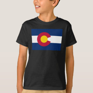 T-shirt Colorado : Le drapeau américain du centenaire