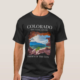 T-shirt Colorado Randonnée Souvenir Jardin des Dieux Extér