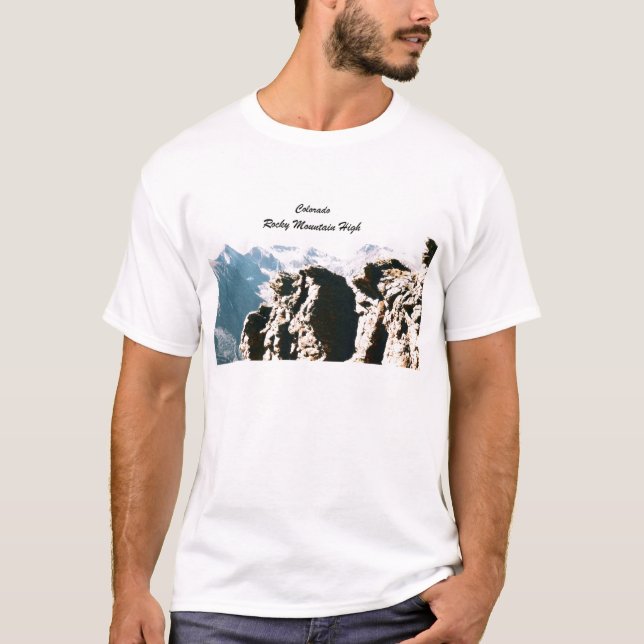 T-shirt Colorado Rocky Mountain High (Devant)