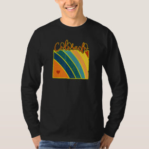 T-shirt Colorado State Pride Coucher du soleil J'aime Colo