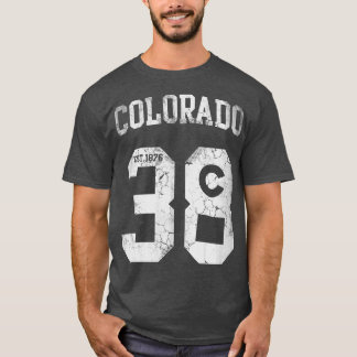 T-shirt Colorado vintage 38e État