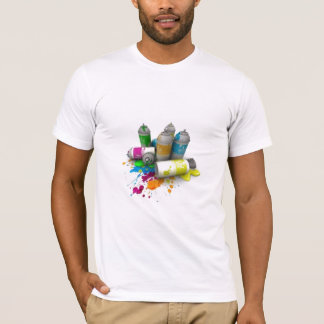 T-shirt coloré de boîtes