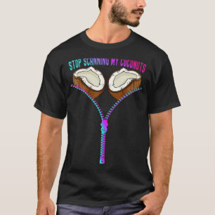 T-shirt Coloré Été Barre De Coco Arrêtez De Scanner Mon Co