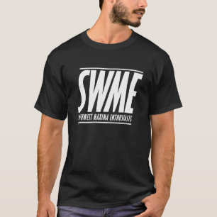 T-shirt coloré simpliste de SWME