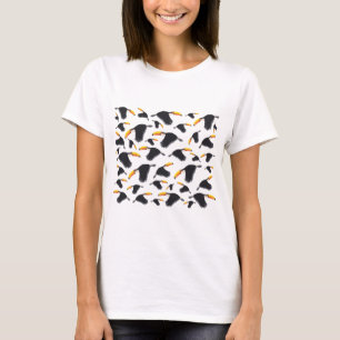 T-shirt Coloré Toucan Tropical Bird Motif