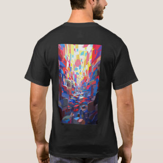 T-shirt Colorée Dreamy Alley