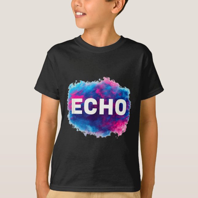 T-shirt Colorful Echo Look  (Devant)