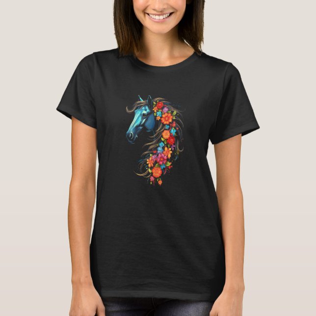T-shirt Colorful Horse 6 (Devant)