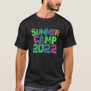 T-shirt Colorful Kids Summer Camp 2022 Hôte Avocat d'été