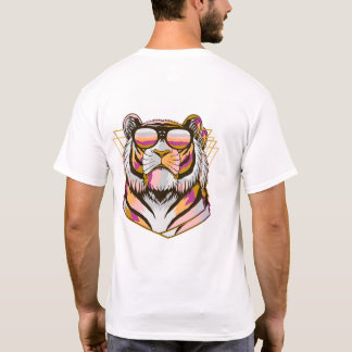 T-shirt Colorful Lion Head – Bold Artistic Animal Design