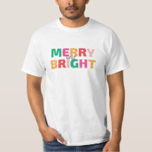 Colorful Merry and Bright Bold Christmas