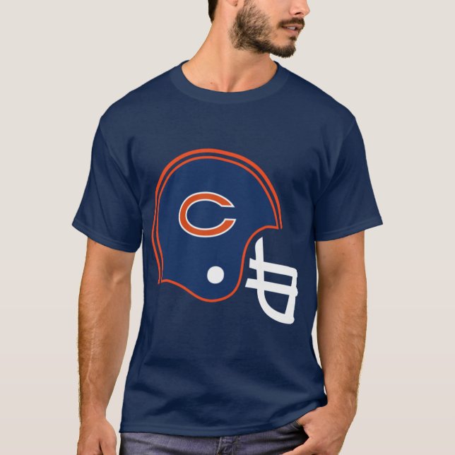 T-shirt Colors of Chicago Football Fan (Devant)