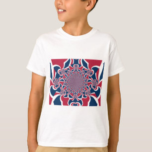 T-shirt Colors unis : Motif mondial coloré