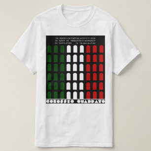 T-SHIRT COLOSSEO QUADRATO ITALIE