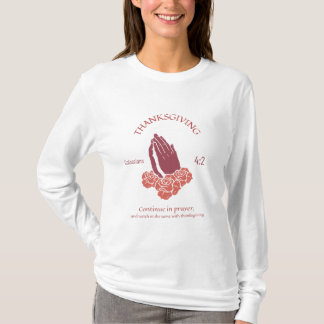 T-shirt Colossiens 4:2