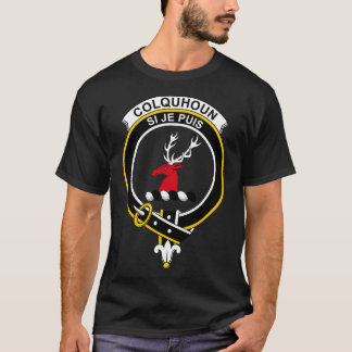 T-shirt Colquhoun Crest Tartan Clan écossais