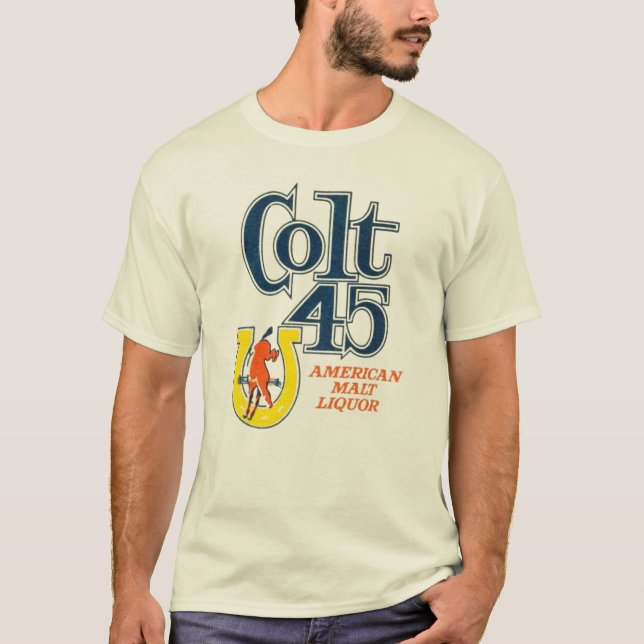 T-shirt Colt 45 Malt Liquor (Devant)