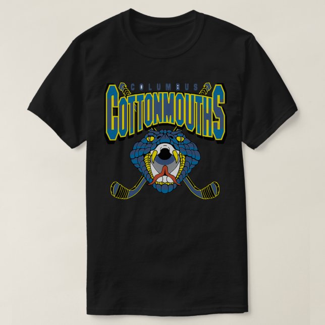 T-shirt Columbus Cottonmouths (Design devant)