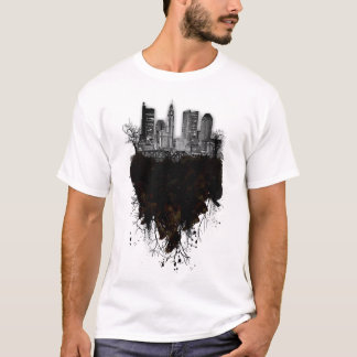 T-shirt Columbus grunge Skyscrape