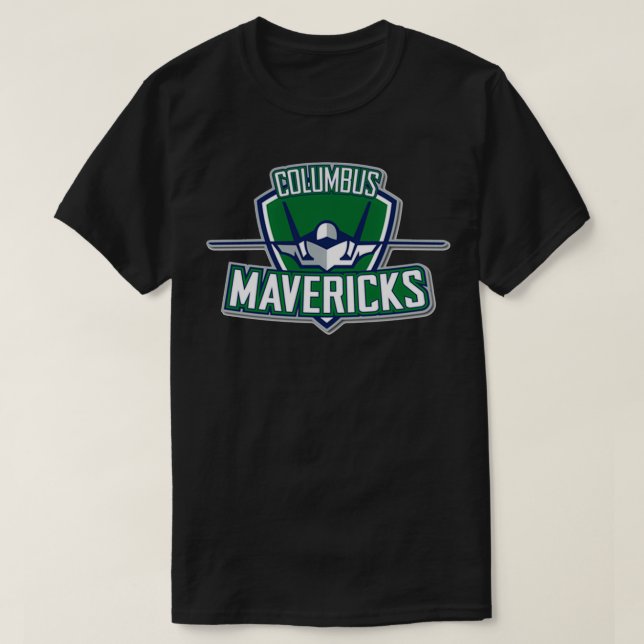 T-shirt Columbus Mavericks Junior Hockey (Design devant)