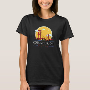 T-shirt Columbus OH Golden Gate Bridge Mauvaise géographie