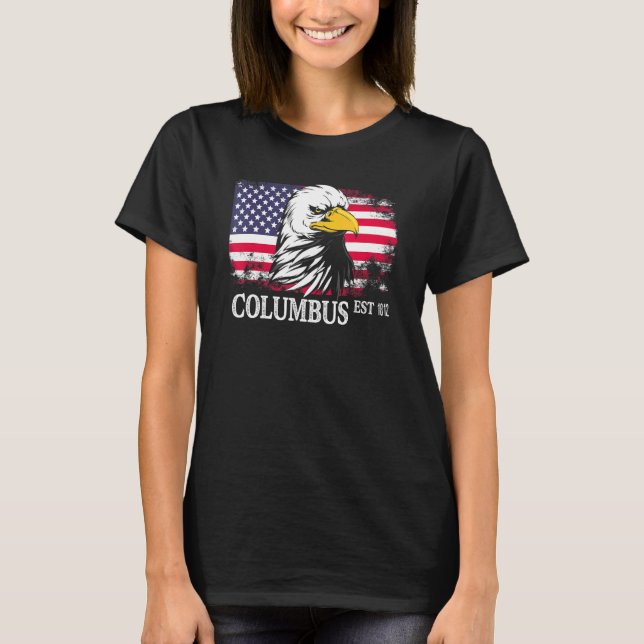 T-shirt Columbus Ohio 1 (Devant)