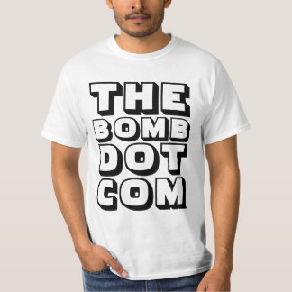 T-SHIRT COM DE POINT DE BOMBE