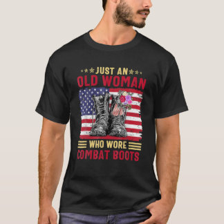 T-shirt Combat Boots
