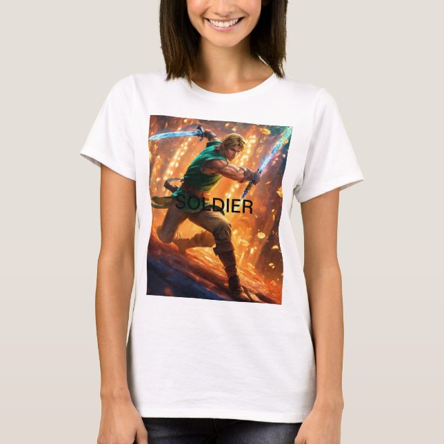 T-shirt Combat Chic Tee féminin (Devant)