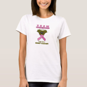 T-shirt Combat comme un blaireau de miel