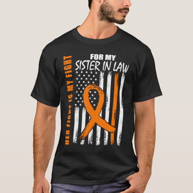 T-shirt Combat de famille SEP Belle-sœur Sclérose en plaqu (Devant)