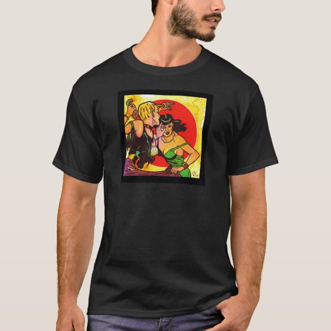 T-shirt combat de fille (Devant)