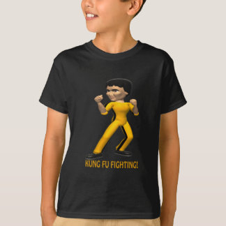 T-shirt Combat de Kung Fu