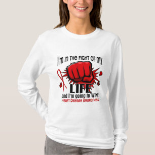 T-shirt Combat de ma maladie cardiaque de la vie 2