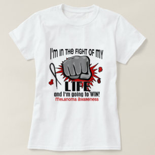 T-shirt Combat de mon mélanome de la vie 2