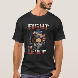 T-shirt Combat de smash sans arrêt Lutte contre l'oligarch