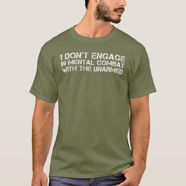 T-shirt Combat mental (Devant)