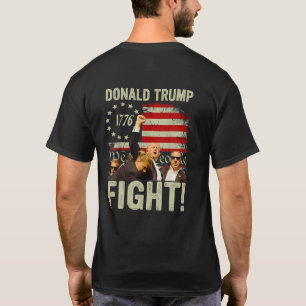 T-shirt Combat Trump Combat Combat (au dos)