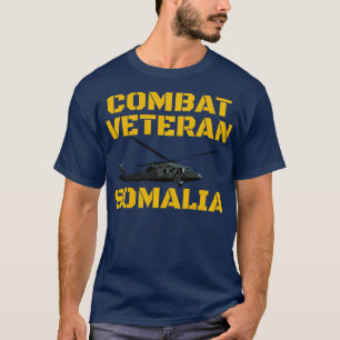 T-shirt Combat vétéran Mogadiscio Somalie Opération Restor