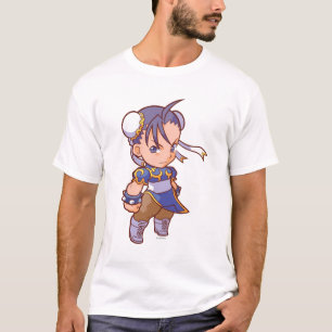 T-shirt Combattant Chun-Li 2 de poche