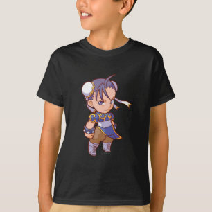 T-shirt Combattant Chun-Li 2 de poche