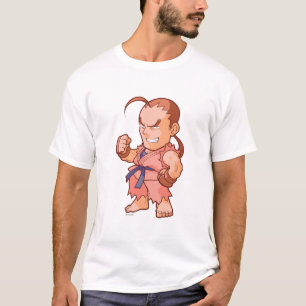 T-shirt Combattant Dan de poche