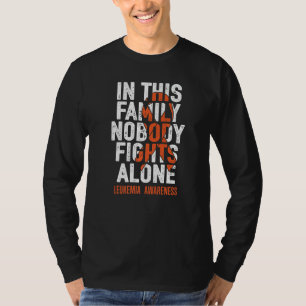 T-shirt Combattant de la Squad de soutien contre la leucém