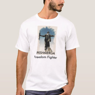 T-shirt Combattant de liberté de PESHMERGA
