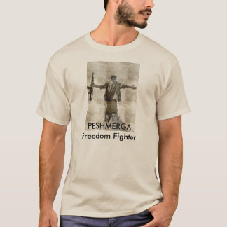 T-shirt Combattant de liberté de PESHMERGA