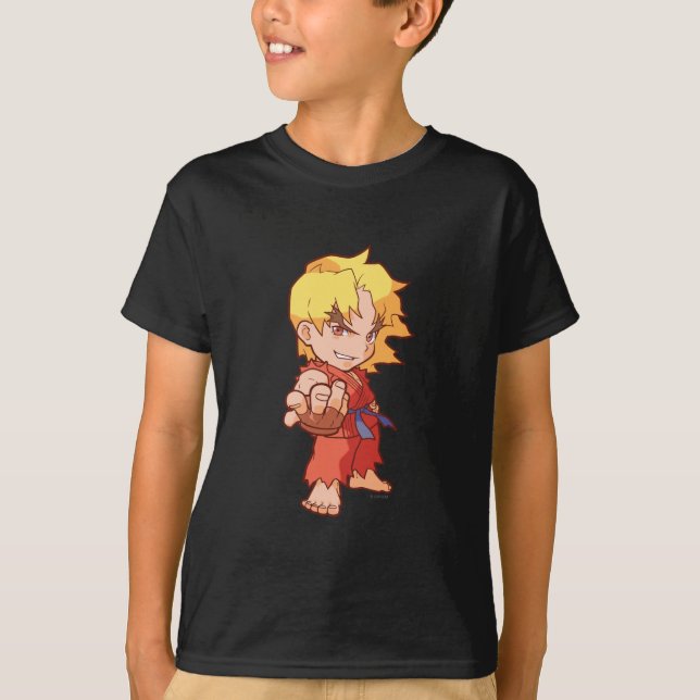 T-shirt Combattant Ken 2 de poche (Devant)