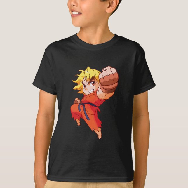 T-shirt Combattant Ken de poche (Devant)