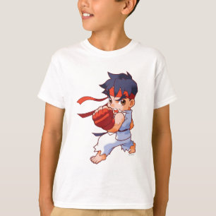 T-shirt Combattant Ryu 2 de poche