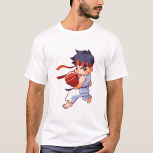 T-shirt Combattant Ryu 2 de poche