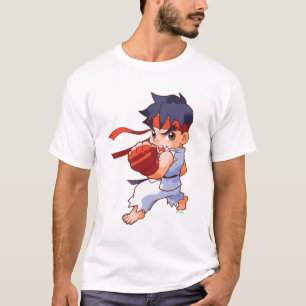 T-shirt Combattant Ryu 2 de poche